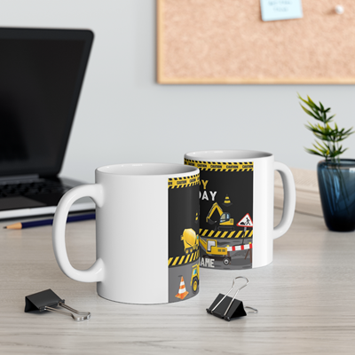 Construction Work Mugs
