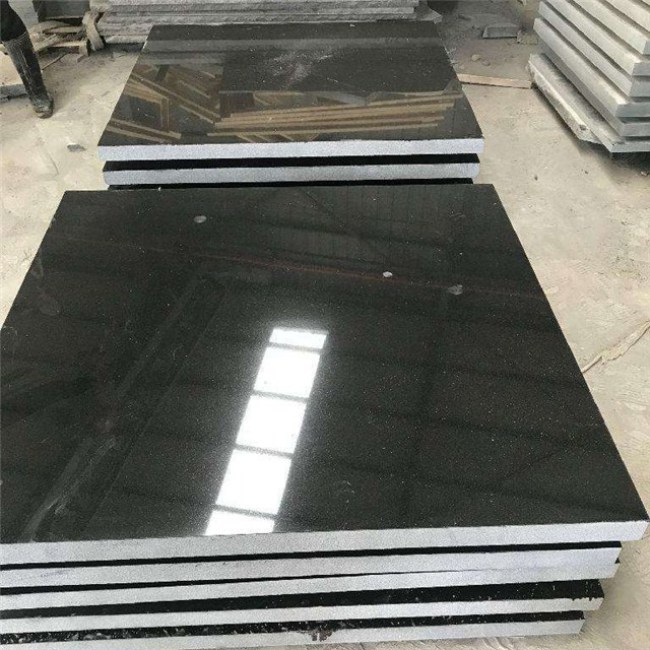 بلاط الغرانيت الأسود المطلق المصقول 60x60
