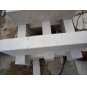 Pearl white granite curbstone