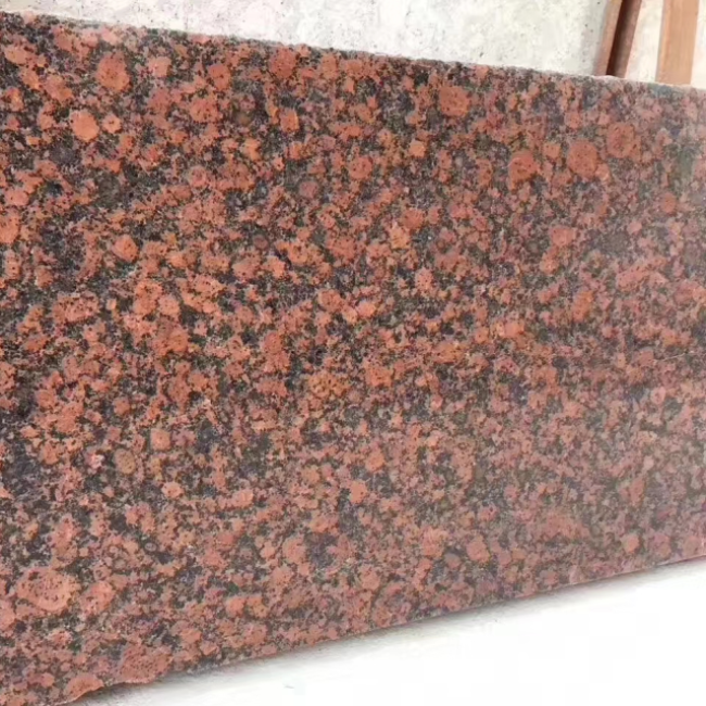 Baltic red granite gang saw slabs