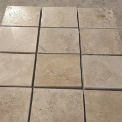 Antique surface outdoor travertine stone paving tiles
